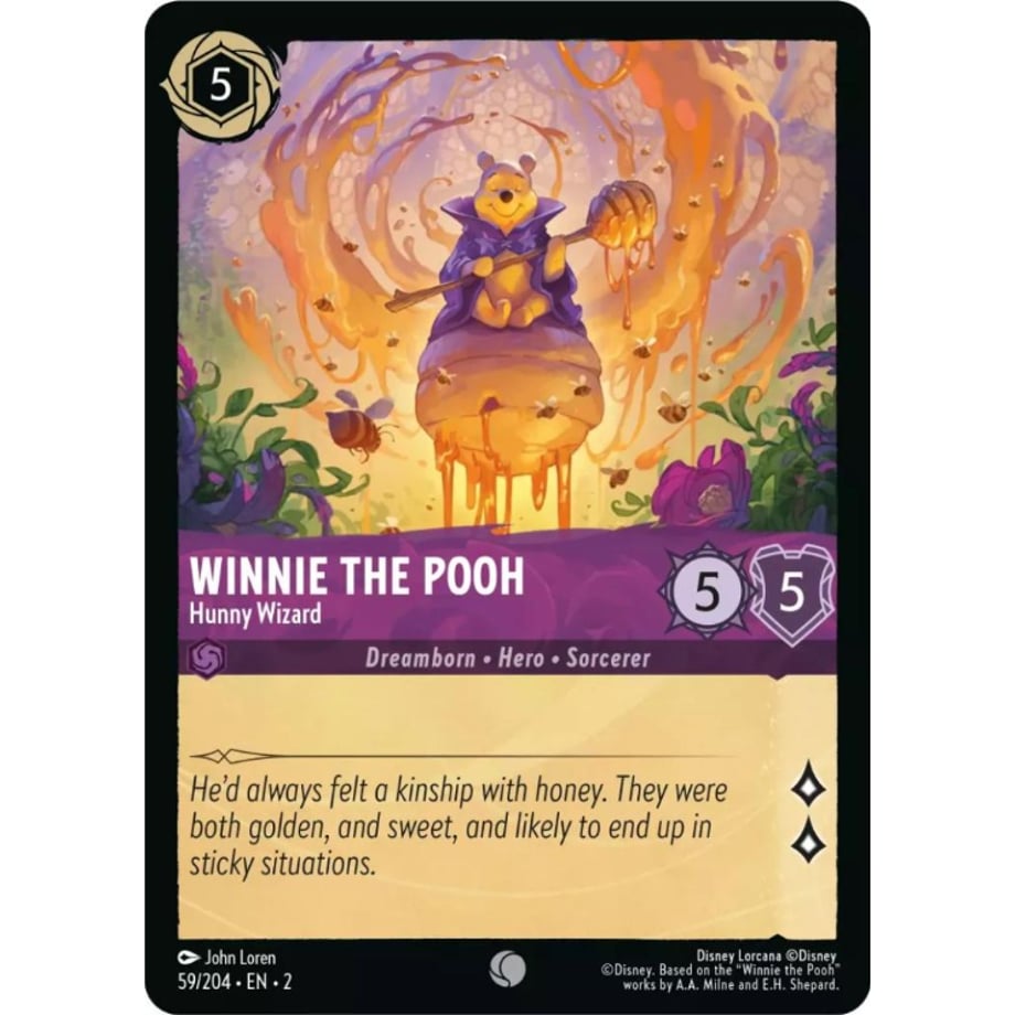 LORCANA Winnie the Pooh (Hunny Wizard) - 59/204-EN-2