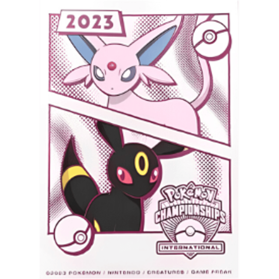 [Rose] 2023 Europe / North America International Championships (Eevee/Umbreon) Sleeve (2023)