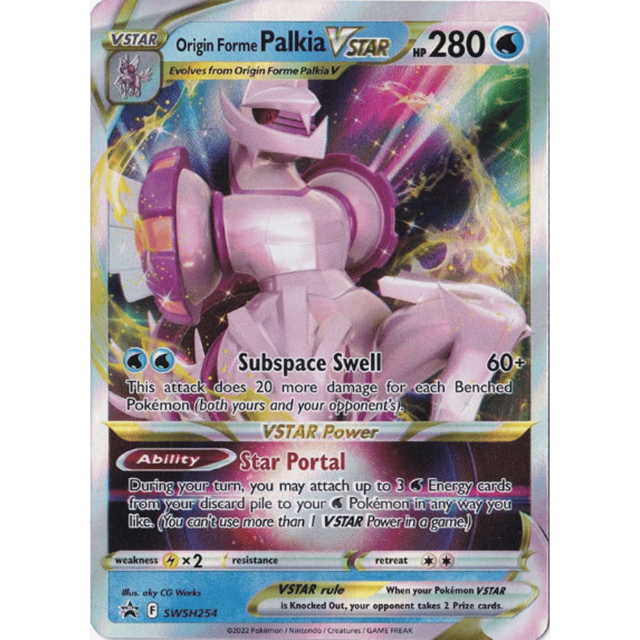 Origin Forme Palkia VSTAR [RRR] / Origin Forme Palkia VSTAR - Sword &amp; Shield Promo Cards (SWSH254)