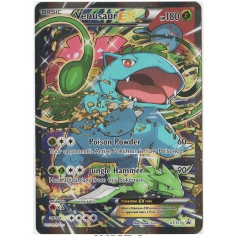 [Jumbo Card] Venusaur EX XY123 [Extra Large (146mm x 203mm)]