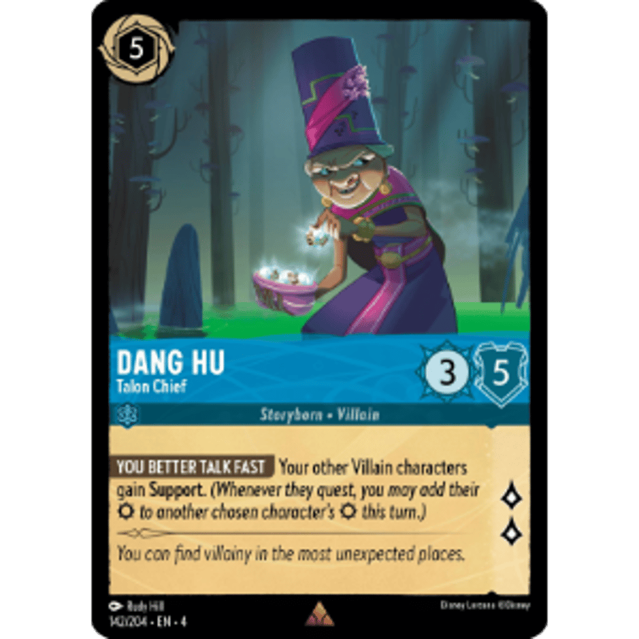 LORCANA Dang Hu (Talon Chief) - 142/204-EN-4