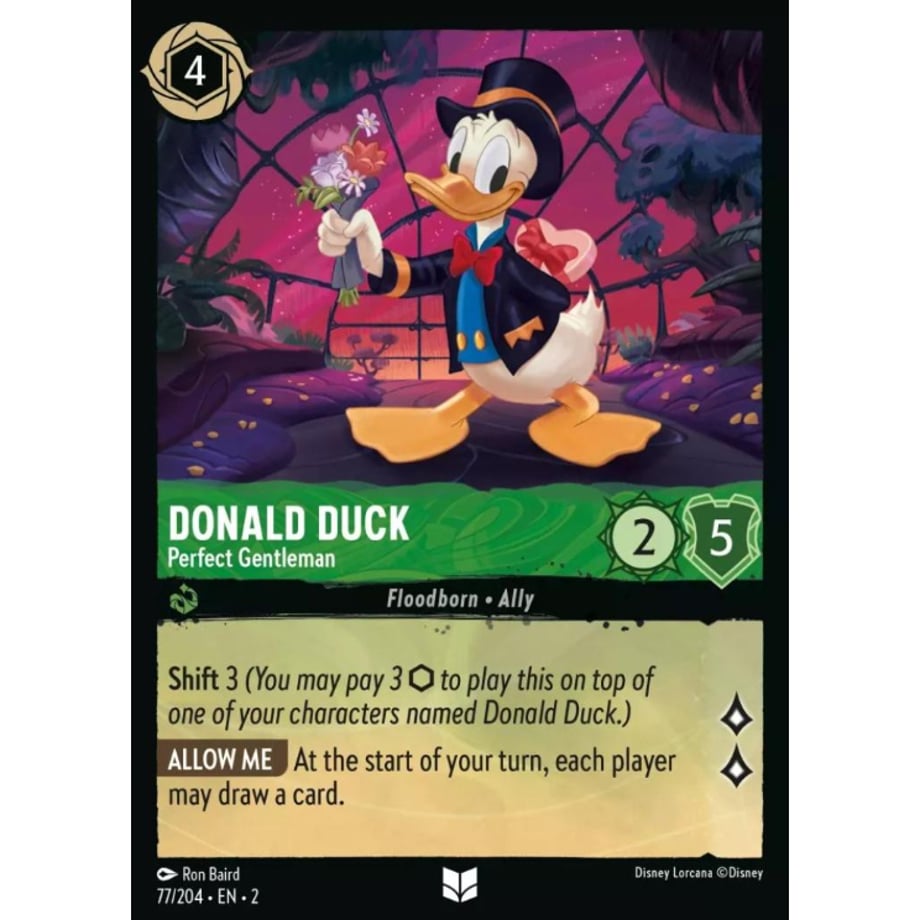 LORCANA Donald Duck (Perfect Gentleman) - 77/204-EN-2