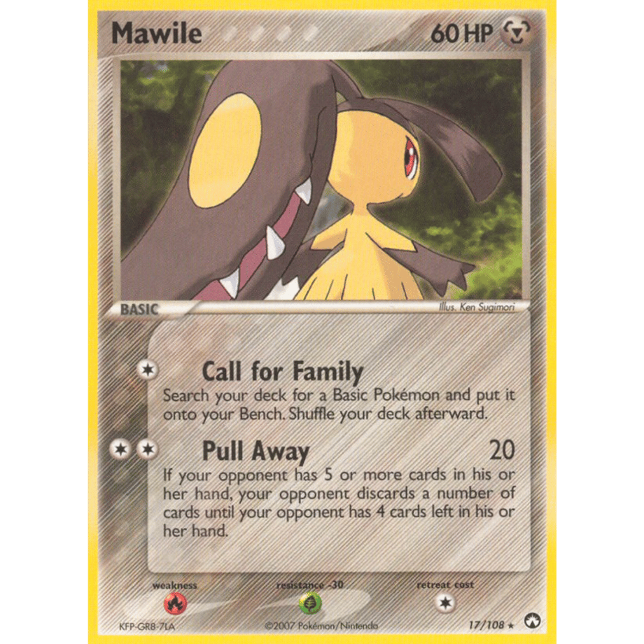 クチート （ワールドチャンピオンズパック絵柄） / Mawile - Power Keepers (17/108)