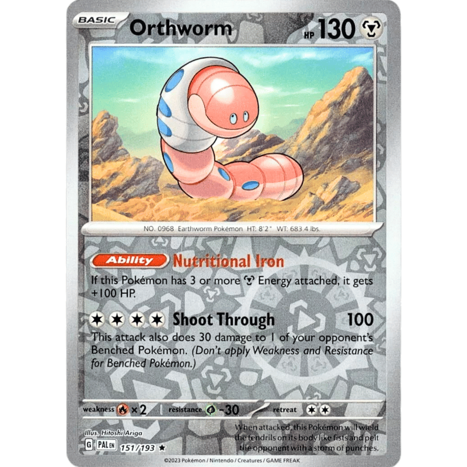 Orthworm - Paldea Evolved (151/193)