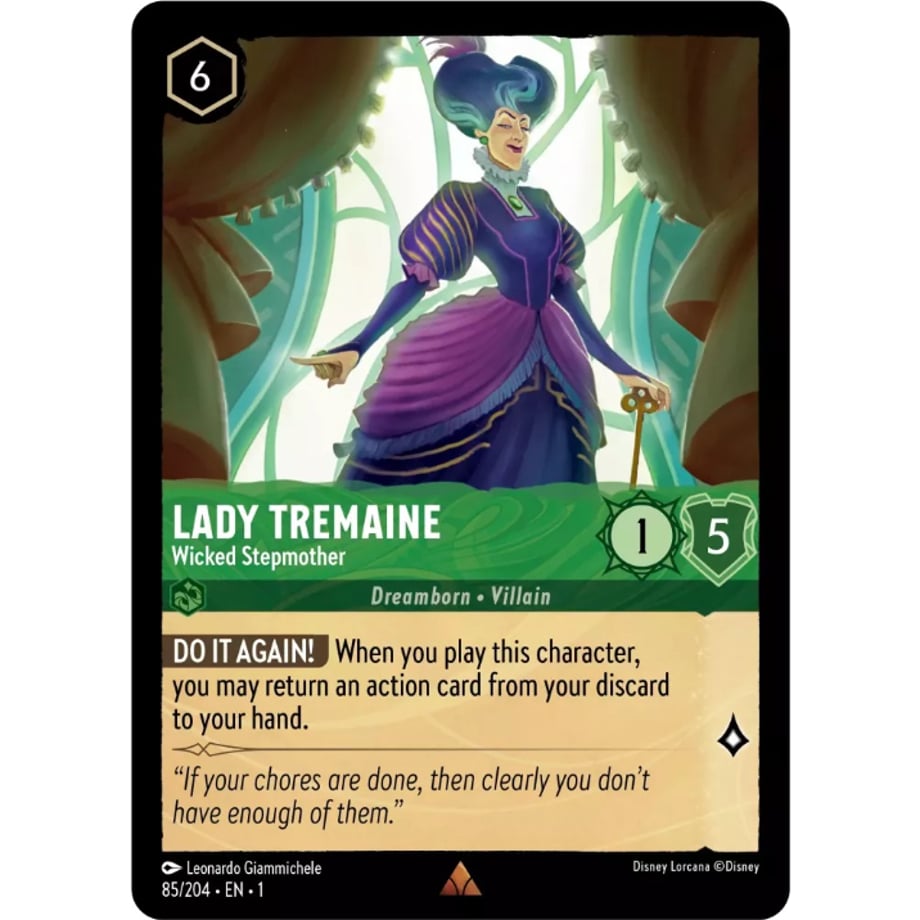 LORCANA Lady Tremaine (Wicked Stepmother) - 85/204-EN-1