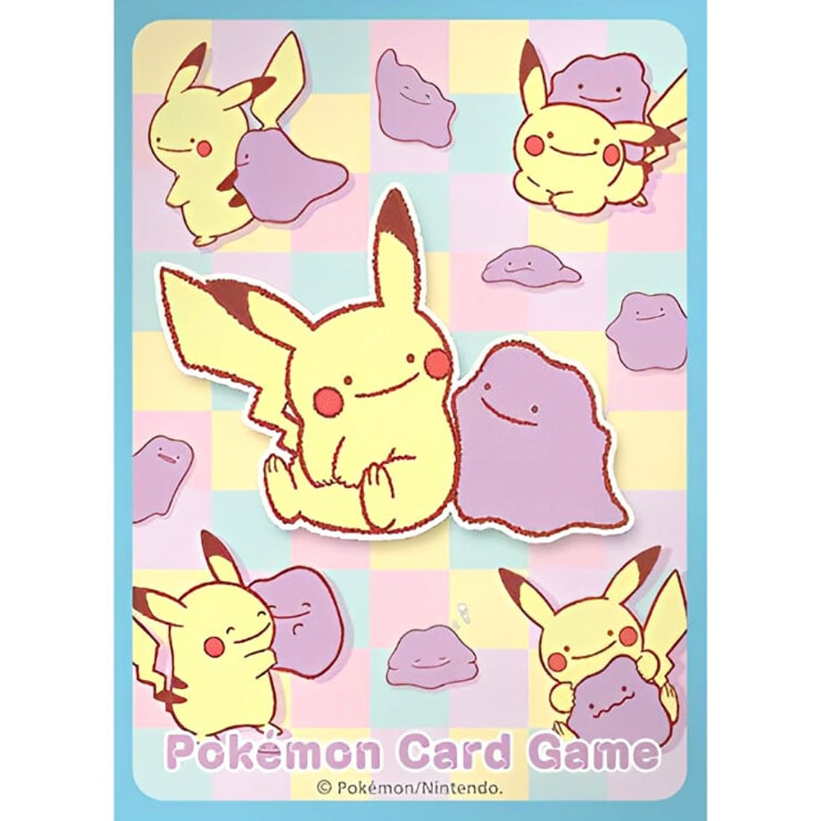 [Rose] Japanese version Poke Center exclusive Transform! Ditto sleeve [Resale version] (2018)