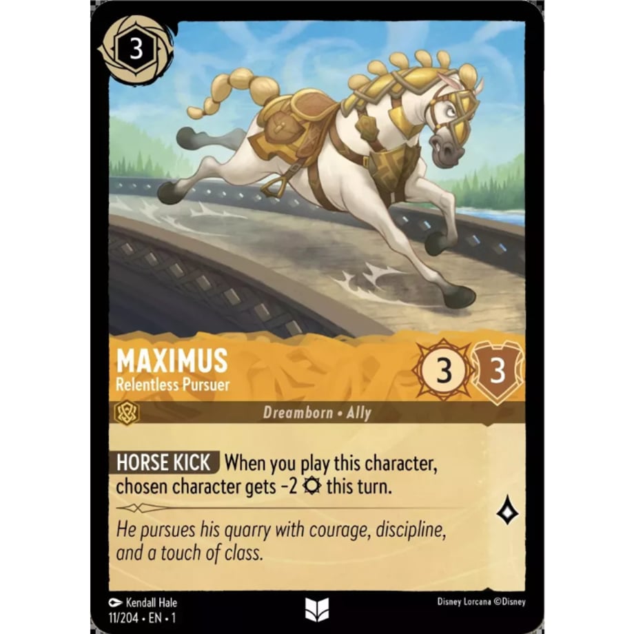 LORCANA Maximus (Relentless Pursuer) - 11/204-EN-1(Foil)