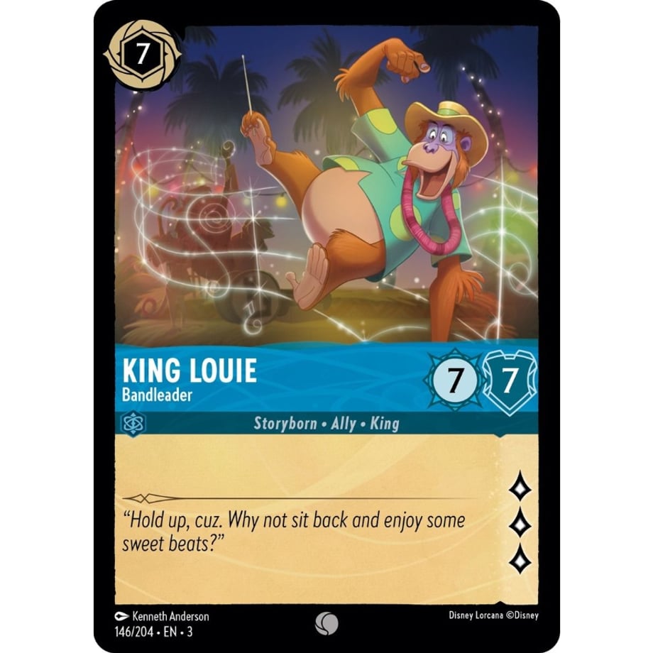 LORCANA King Louie (Bandleader) - 146/204-EN-3