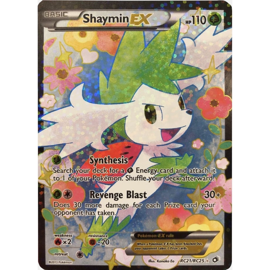 Shaymin EX - Legendary Treasures (RC21/RC25)