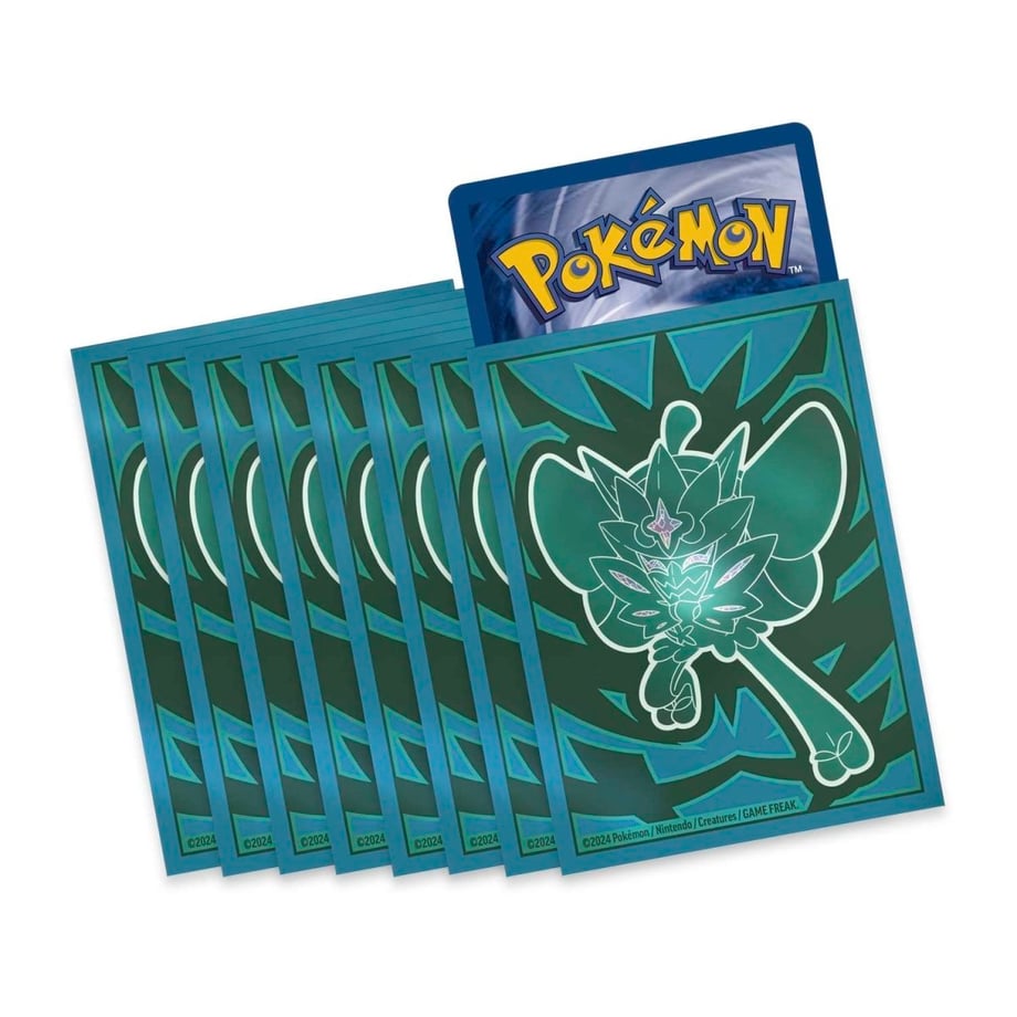 Pokemon Card Twilight Masquerade Elite Trainer Box Card Sleeves (65 cards) [Ogrepon]