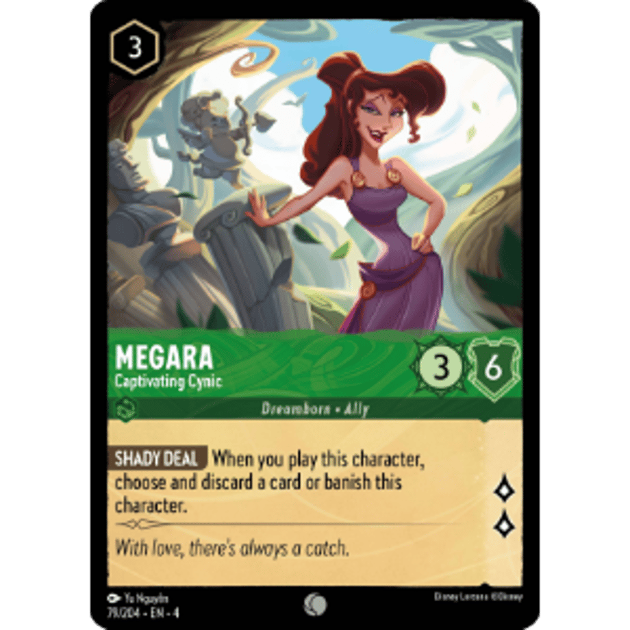 LORCANA Meg [Common] / Megara (Captivating Cynic) - 79/204-EN-4