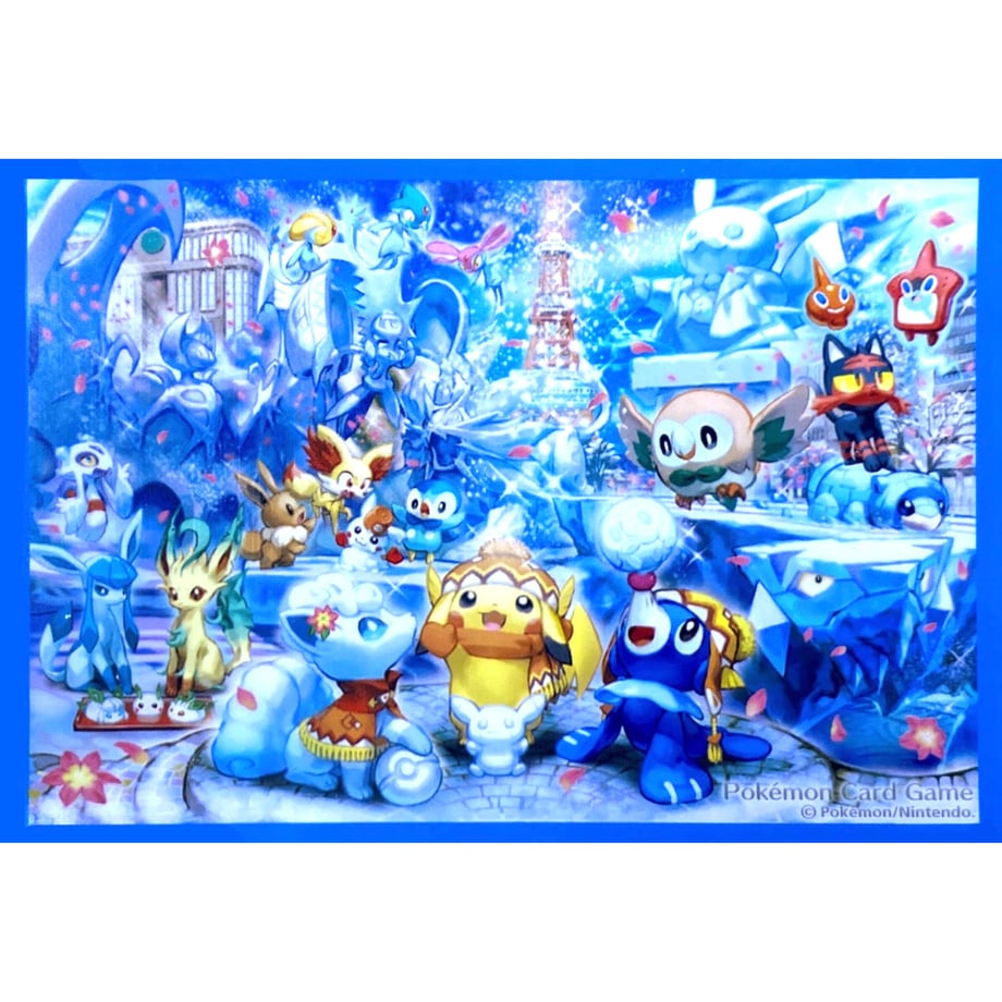 [Rose] Japanese version Pokemon Center exclusive Pokemon Center Sapporo Sleeve (2016)