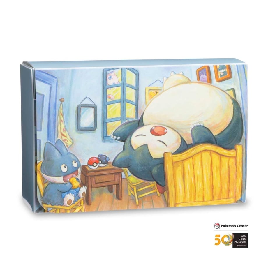 [Exterior may be torn] Pokemon Card Van Gogh x Pokemon [Snorlax] Double Deck Box