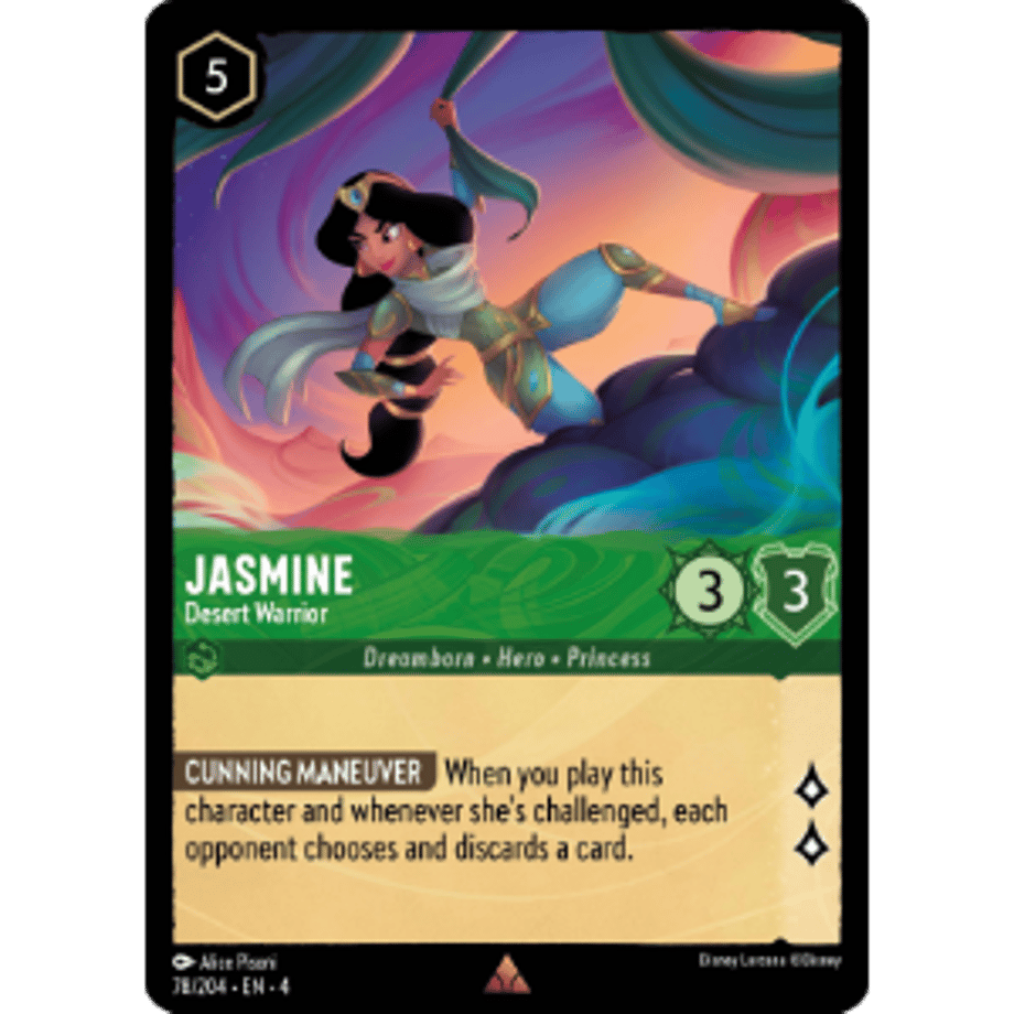 LORCANA Jasmine (Desert Warrior) - 78/204-EN-4