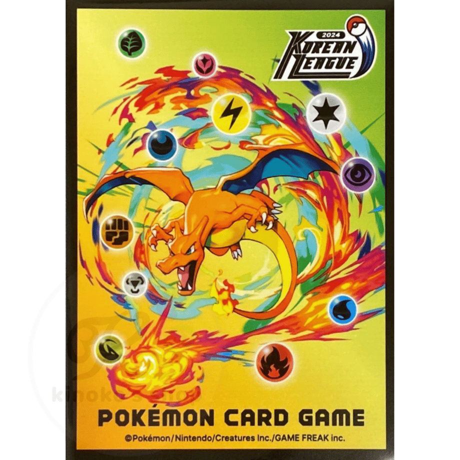 [Rose] Korea Limited 2024 Korean League Charizard Sleeve (2023)