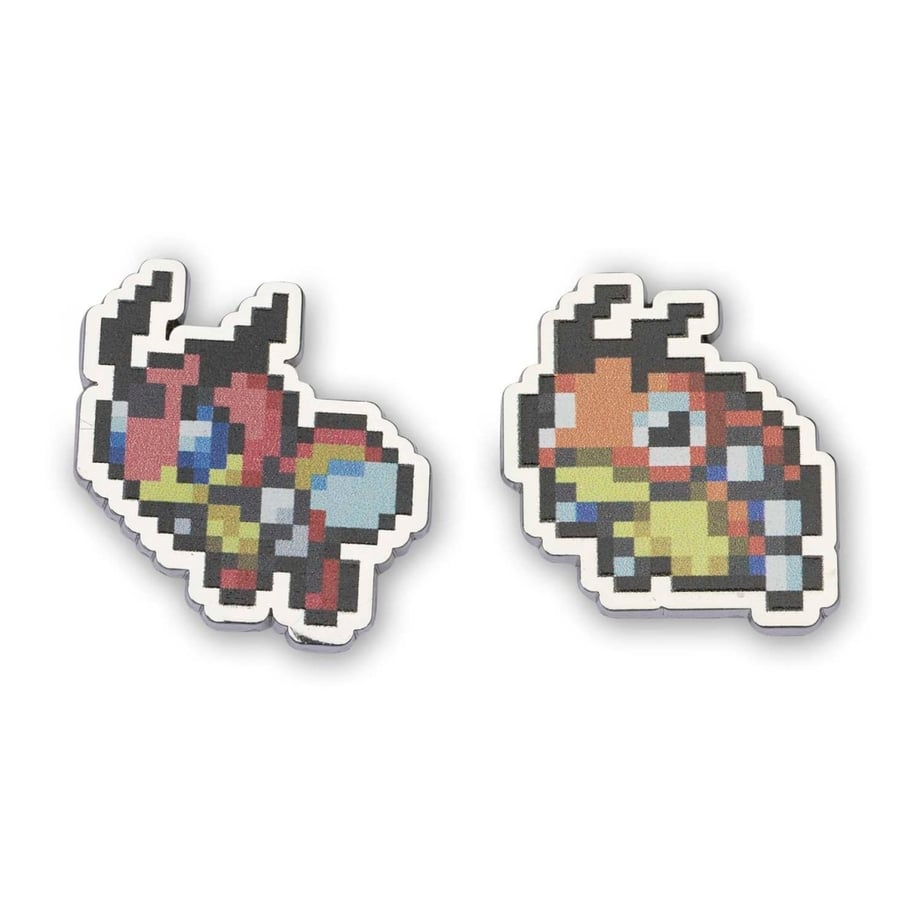 Pokémon Center Exclusive Ledyba/Ledian Pixel Pin