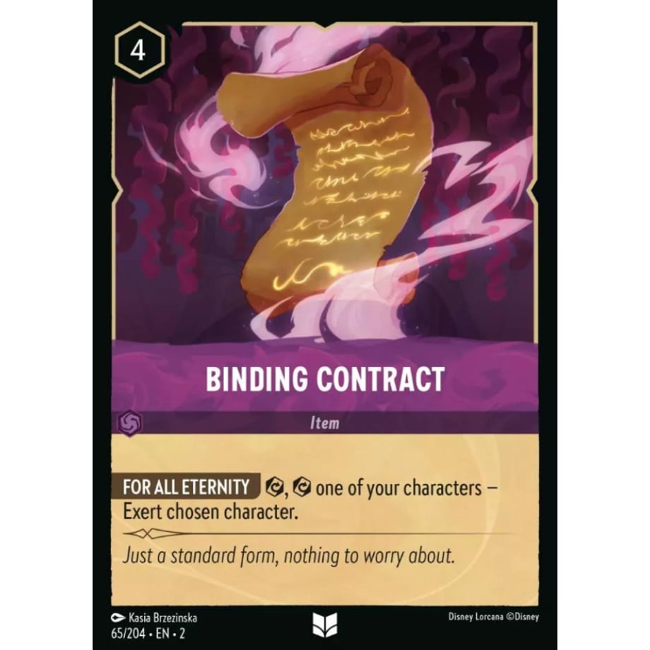 LORCANA Binding Contract - 65/204-EN-2