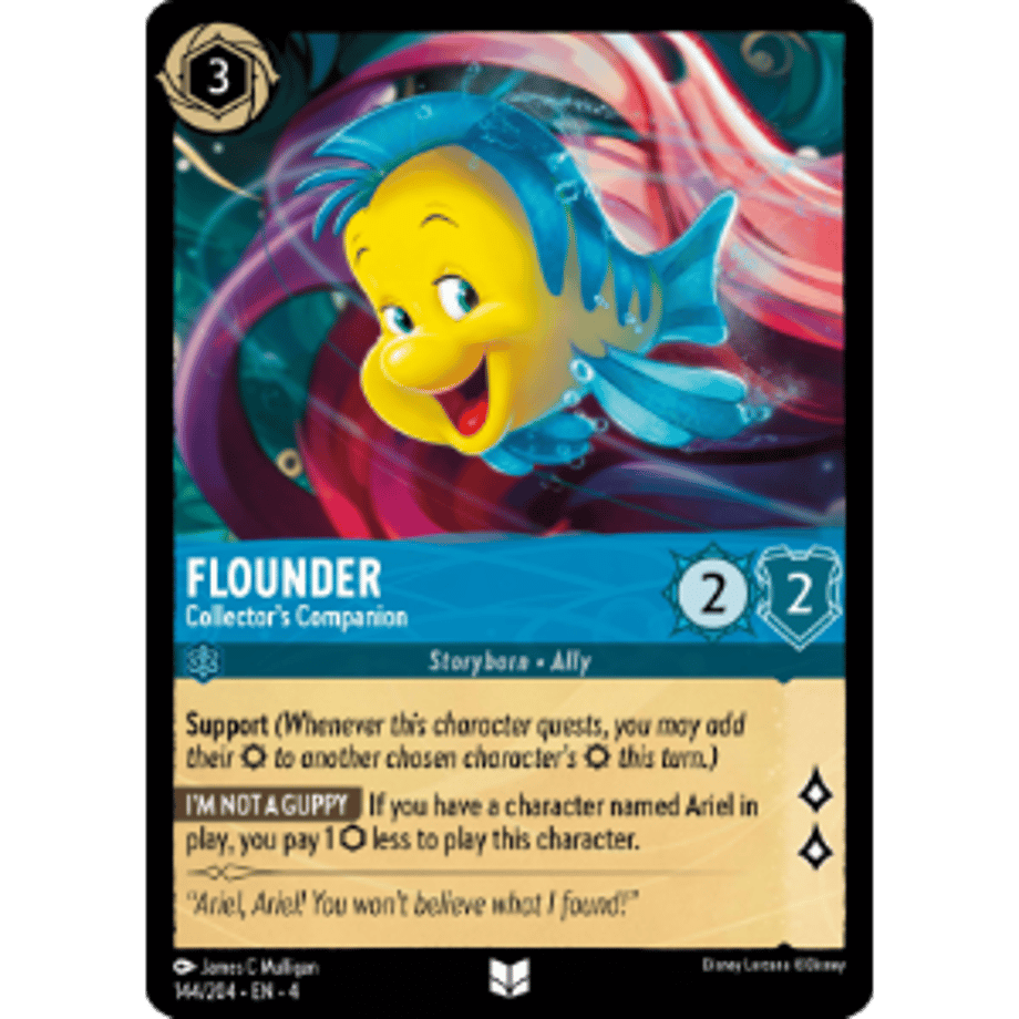 LORCANA Flounder (Collector's Companion) - 144/204-EN-4