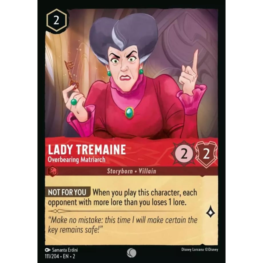 LORCANA Lady Tremaine (Overbearing Matriarch) - 111/204-EN-2