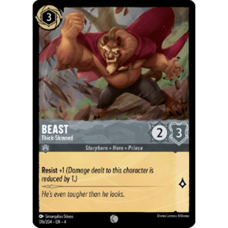 LORCANA Beast (Thick-Skinned) - 176/204-EN-4