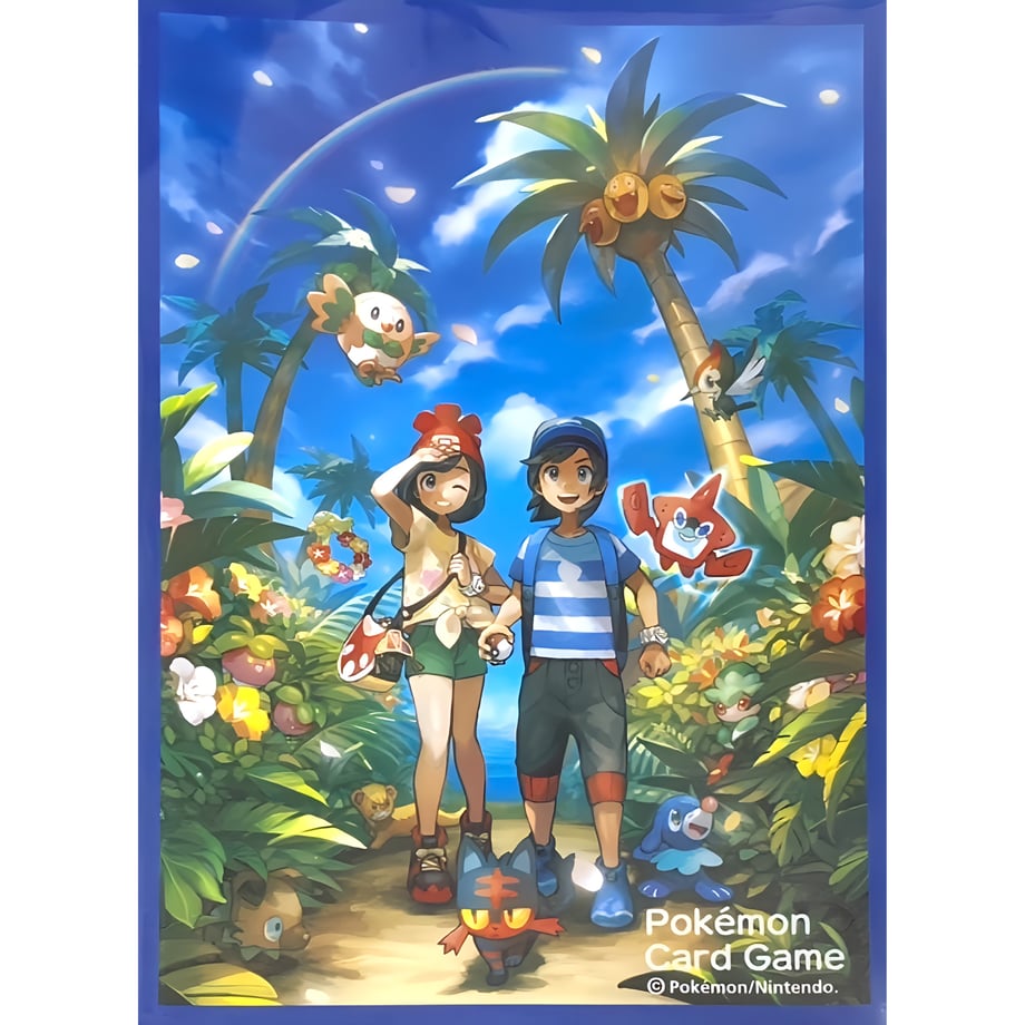 【バラ】 日版 SET限定  Welcome to Alola! スリーブ (2016)