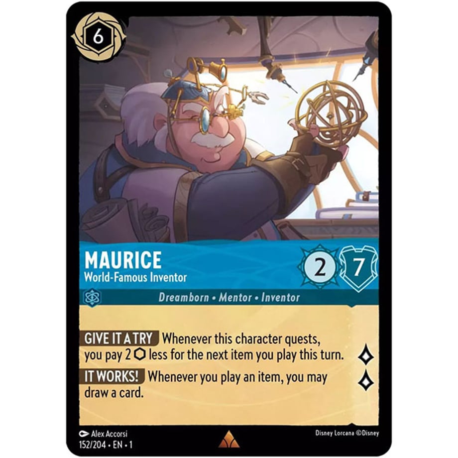 LORCANA Maurice (World-Famous Inventor) - 152/204-EN-1(Foil)