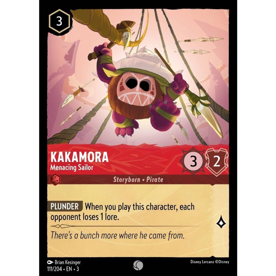 LORCANA Kakamora [Common] / Kakamora (Menacing Sailor) - 111/204-EN-3