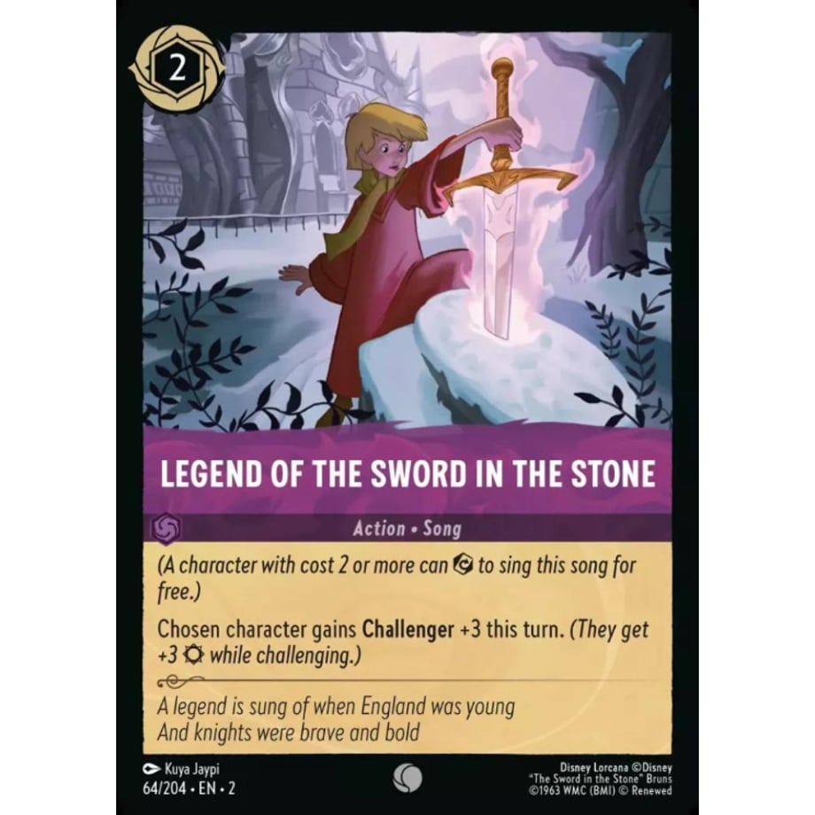 LORCANA Legend of the Sword in the Stone - 64/204-EN-2