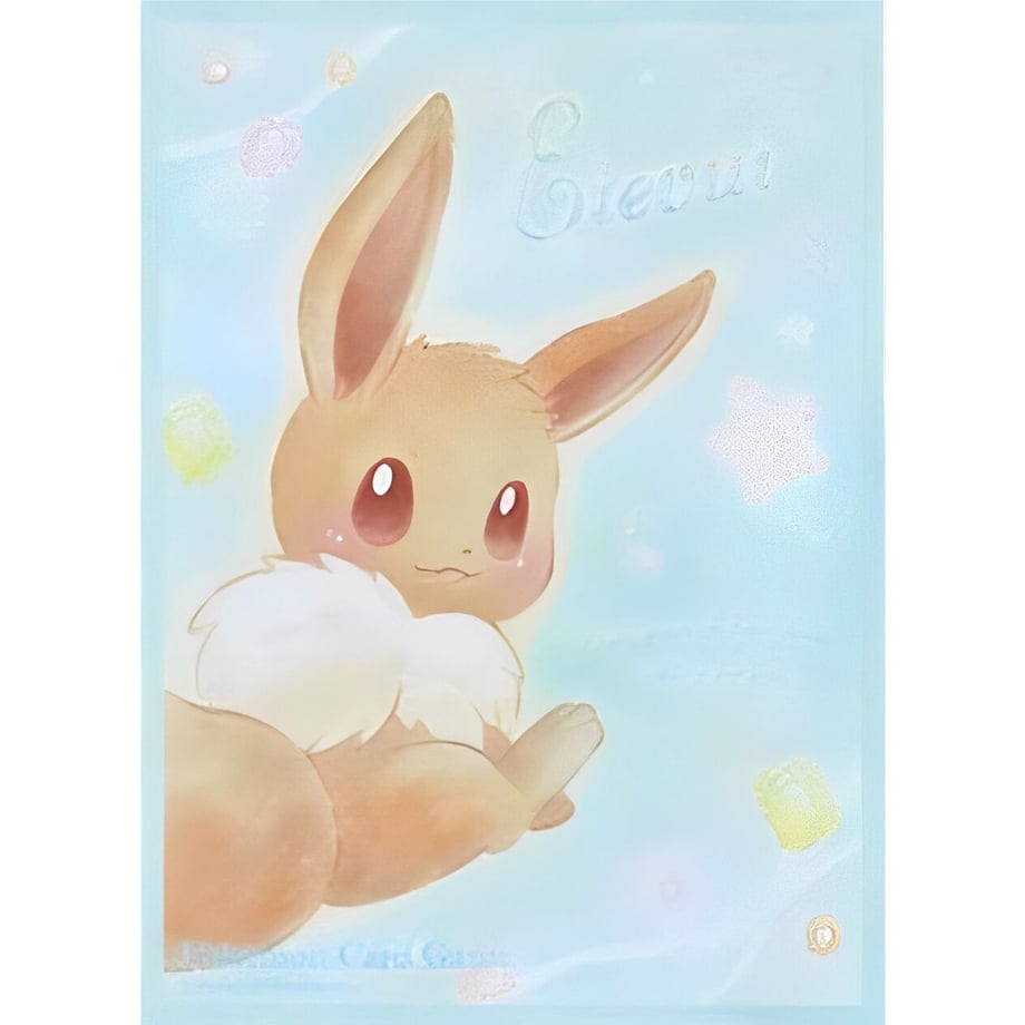 [Rose] Japanese Pokemon Center Exclusive Eevee Jewel Sleeve (2019)