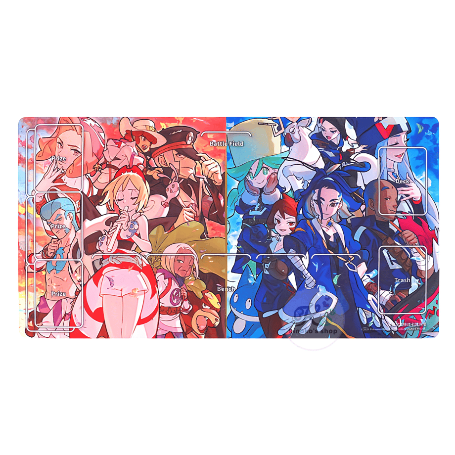 Pokemon Cards Chinese Simplified Edition Pearl &amp; Diamond Gift Box Accessories [Playmat]