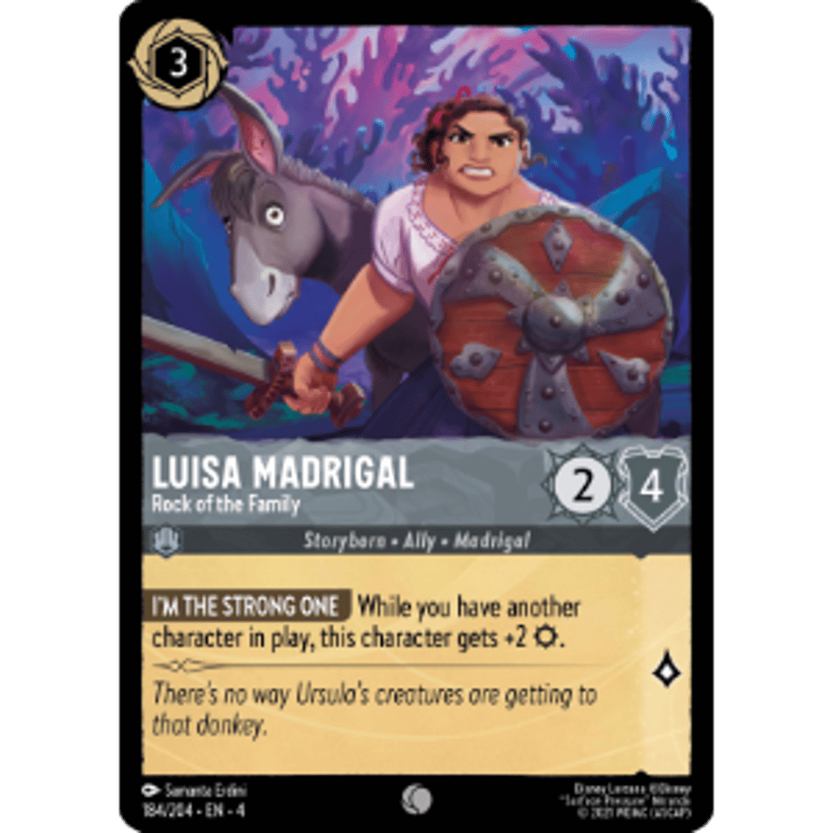 LORCANA Luisa Madrigal (Rock of the Family) - 184/204-EN-4