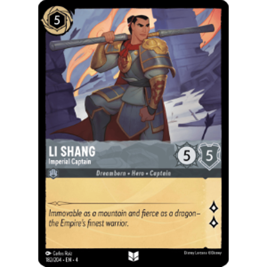 LORCANA Li Shang (Imperial Captain) - 182/204-EN-4