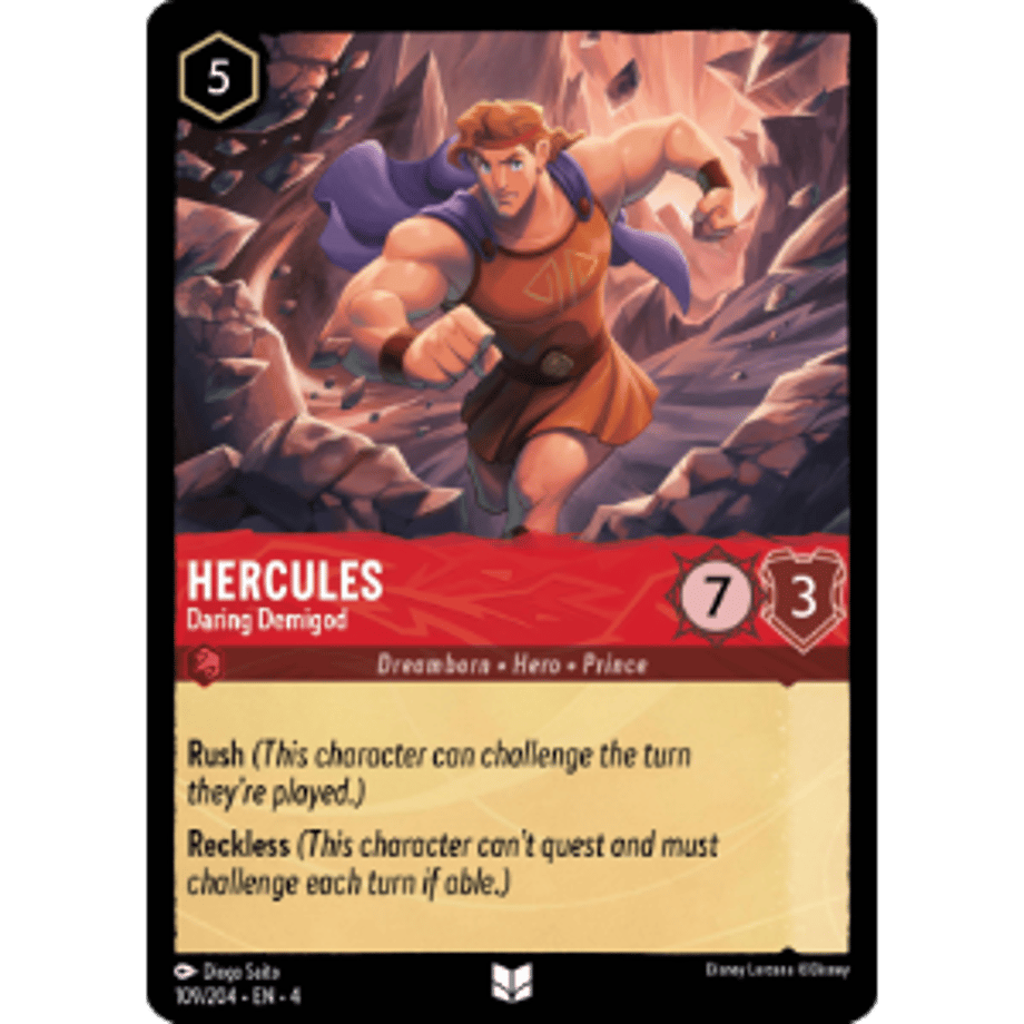 LORCANA Hercules (Daring Demigod) - 109/204-EN-4