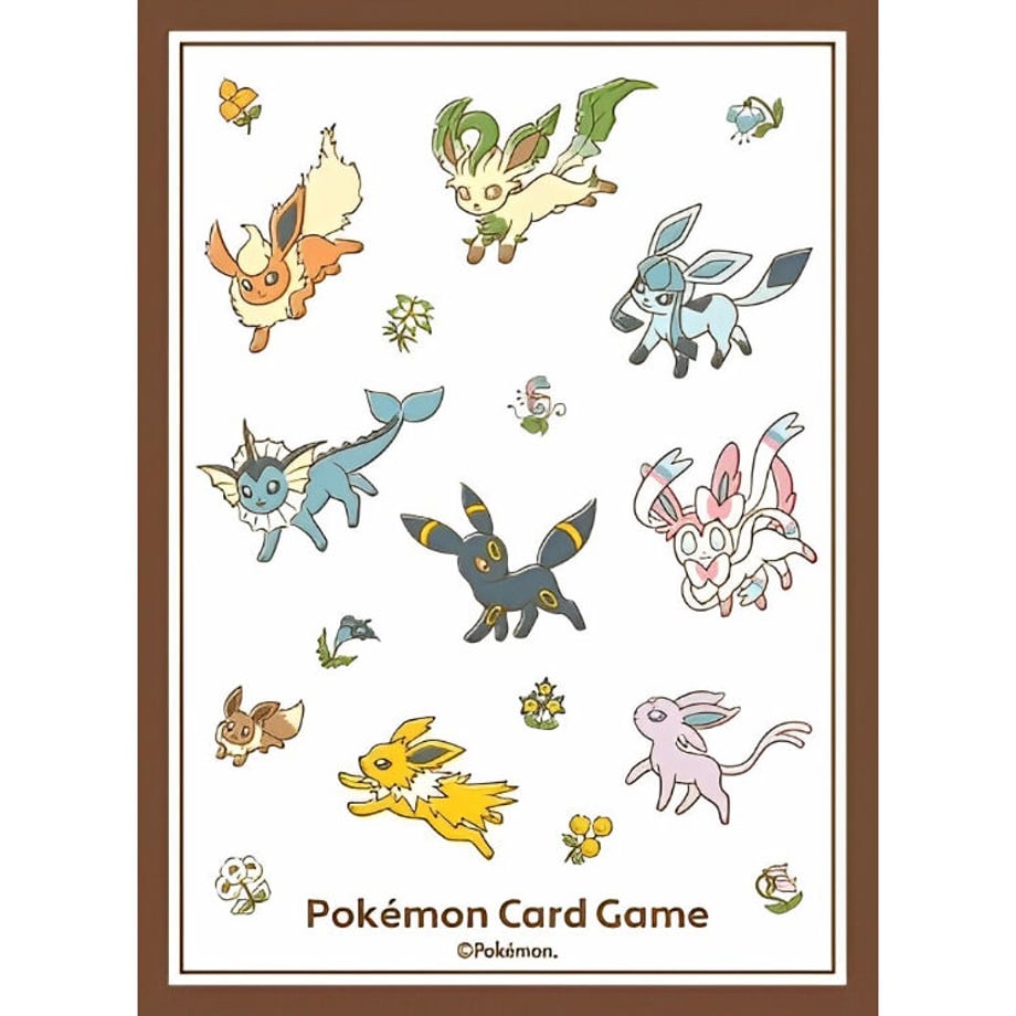 [Rose] Japanese Pokemon Center Exclusive Eievui Collection Sleeve (2021)