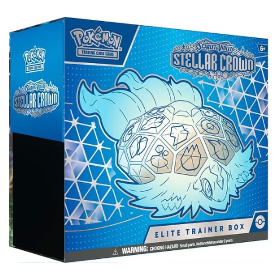 [Box may be crushed] Pokemon Card Stellar Crown Elite Trainer Box [Terrapagos]