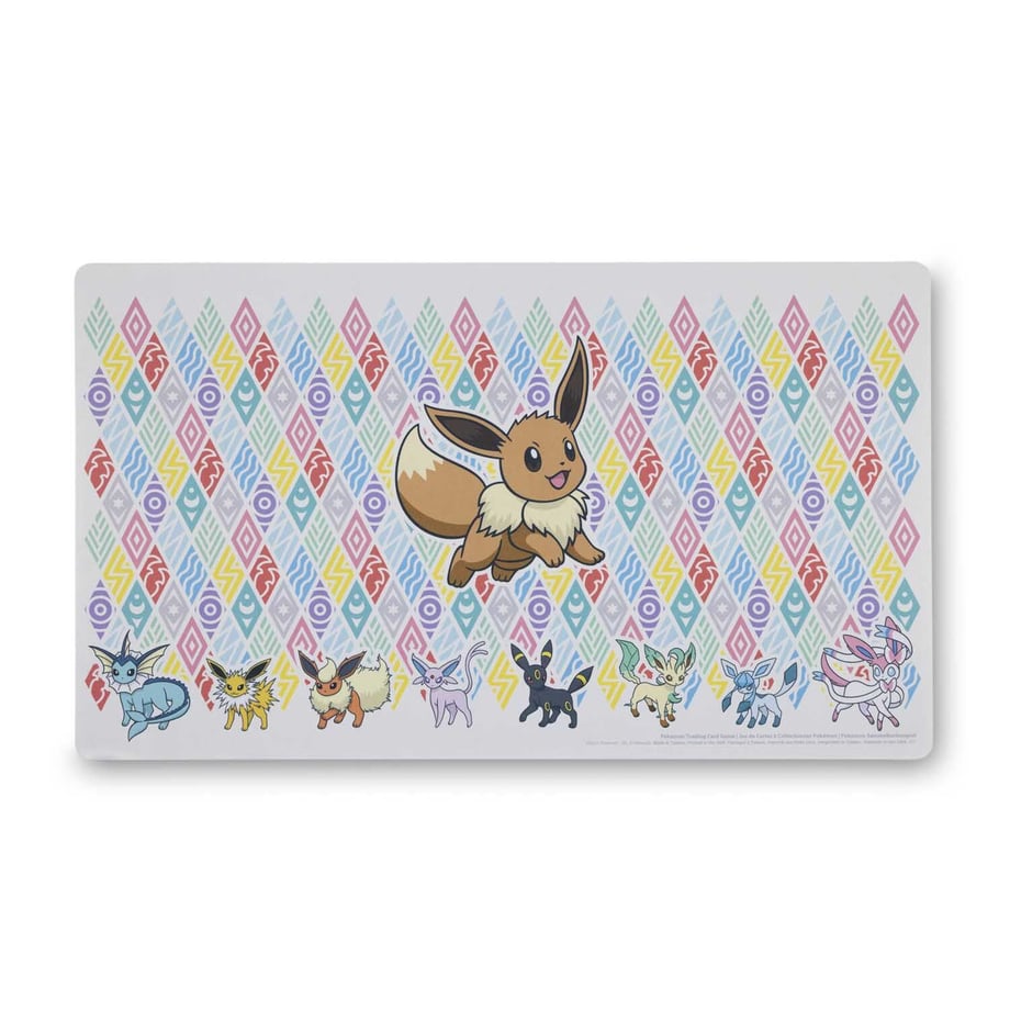 Pokemon Card Eevee Prismatic Playmat