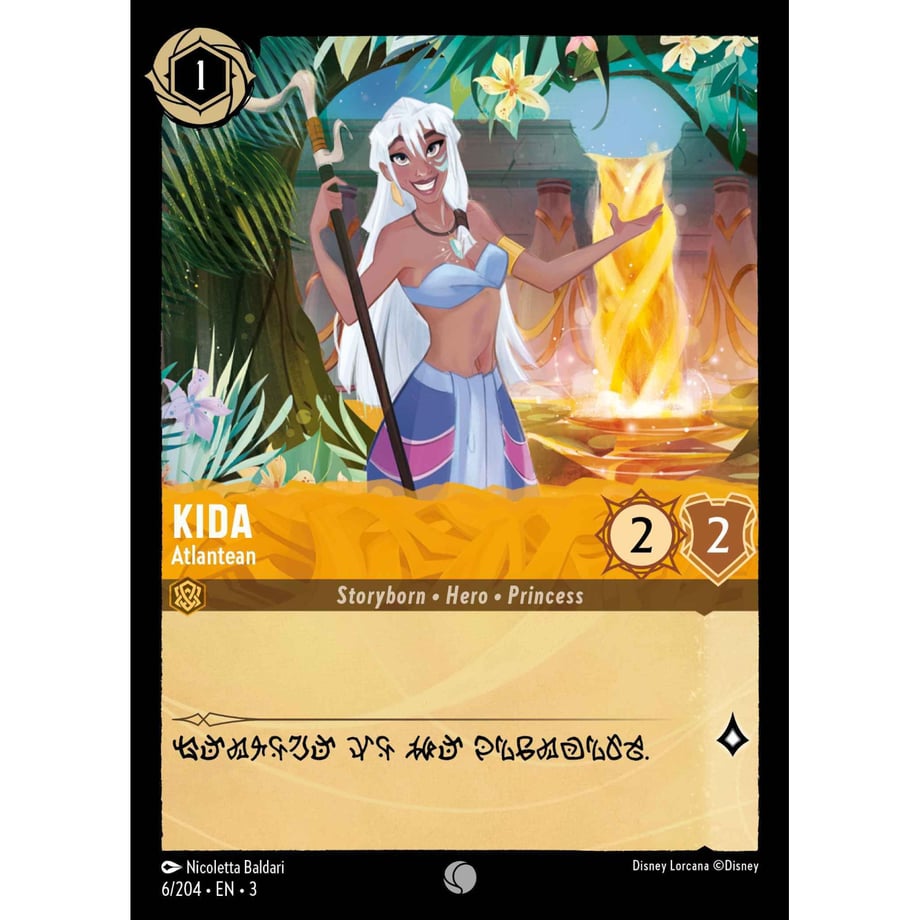 LORCANA Kida (Atlantean) - 6/204-EN-3