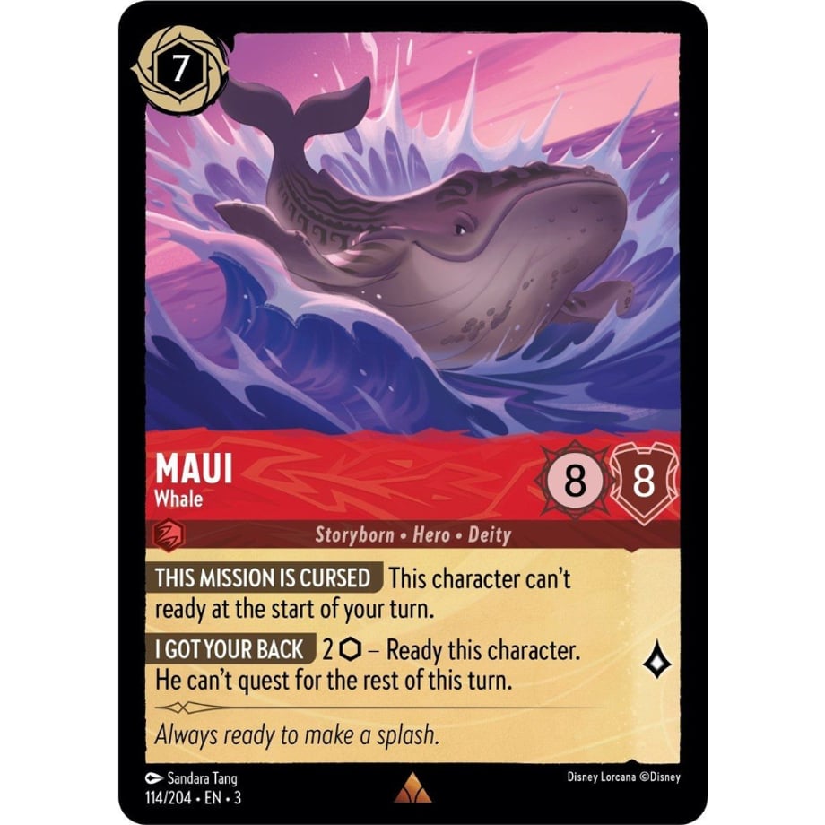 LORCANA Maui [Rare] / Maui (Whale) - 114/204-EN-3