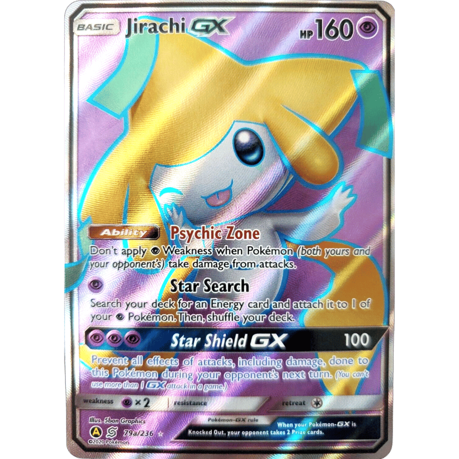 ジラーチGX【SR】 / Jirachi GX - Alternate Art Promos (79a/236)