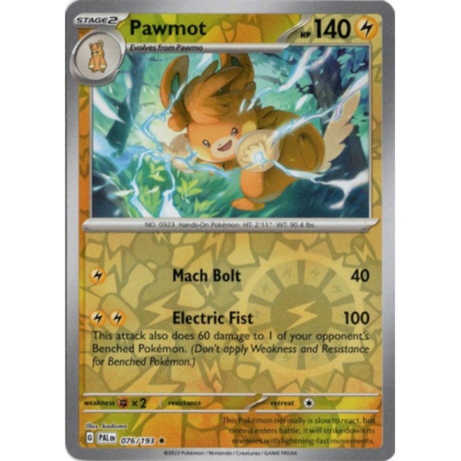 Pawmot - Paldea Evolved(076/193)