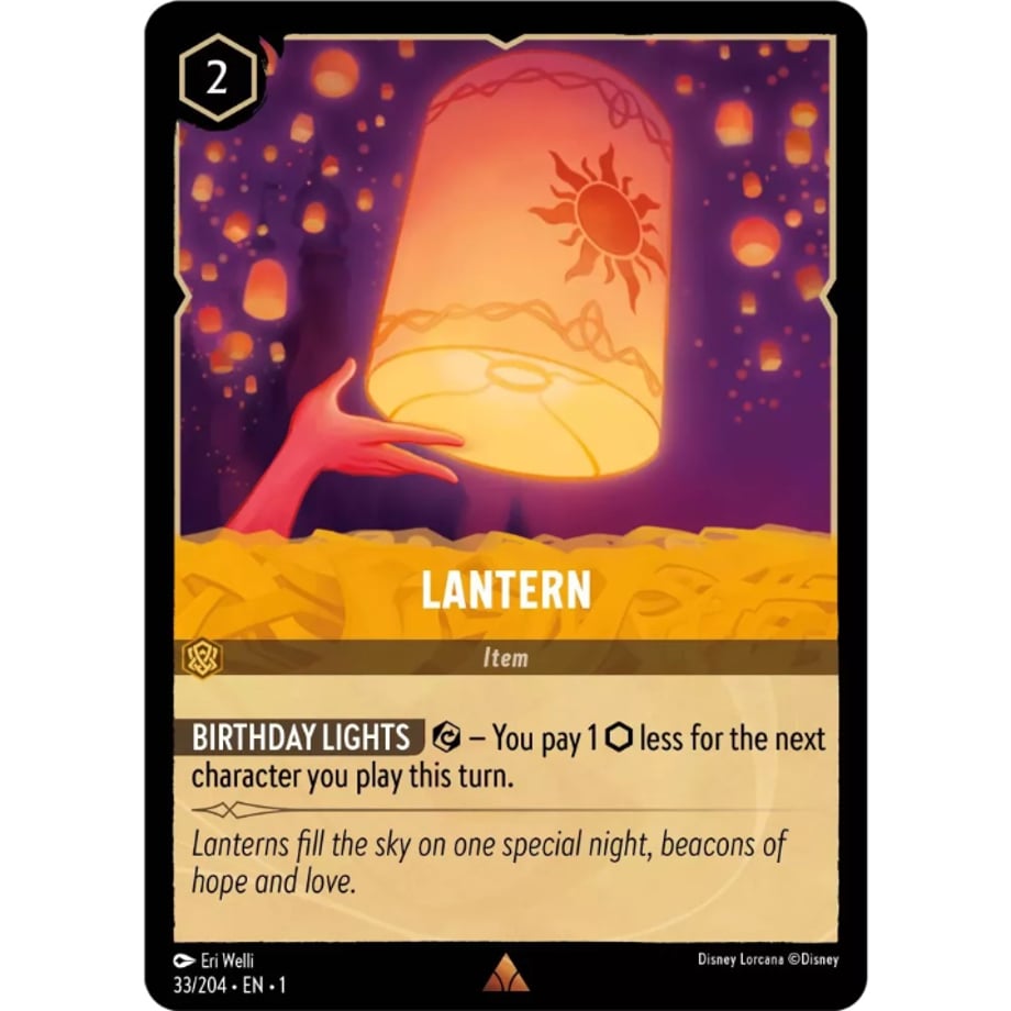 LORCANA Lantern [Rare] / Lantern - 33/204-EN-1