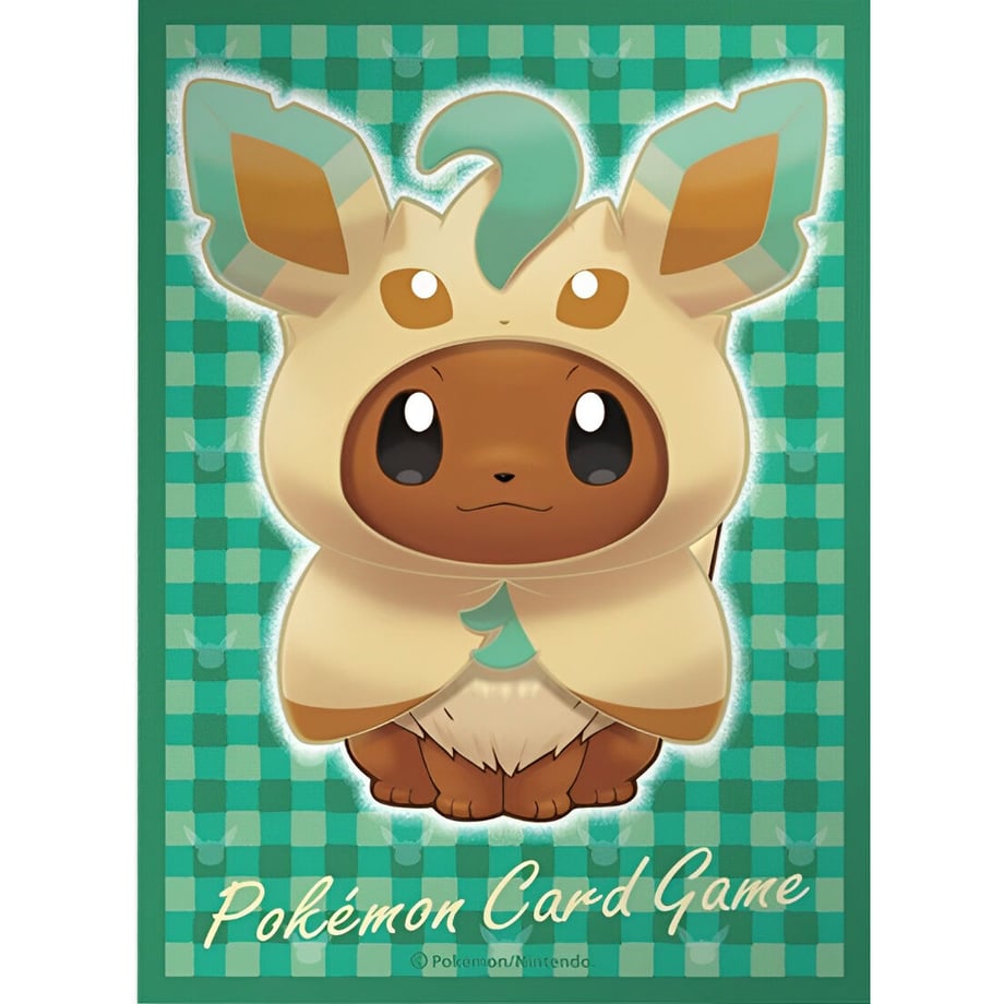 [Rose] Japanese version Pokemon Center exclusive Eevee Poncho Series Leafeon Sleeve (2017)