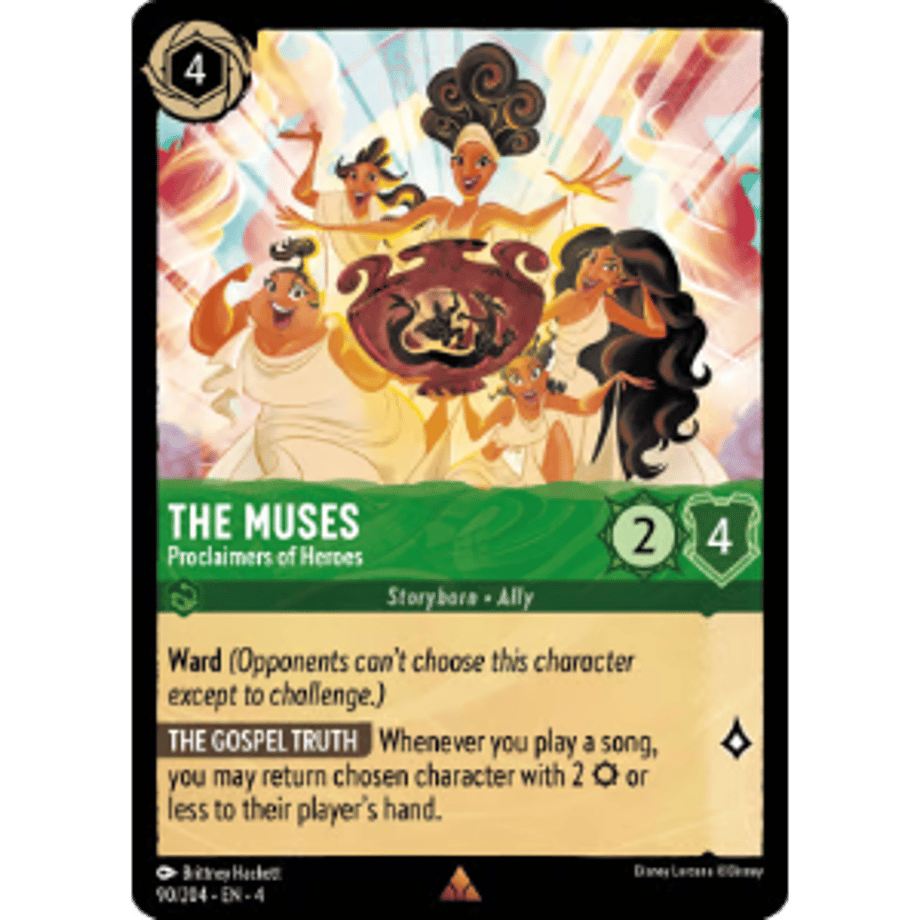 LORCANA The Muses (Proclaimers of Heroes) - 90/204-EN-4