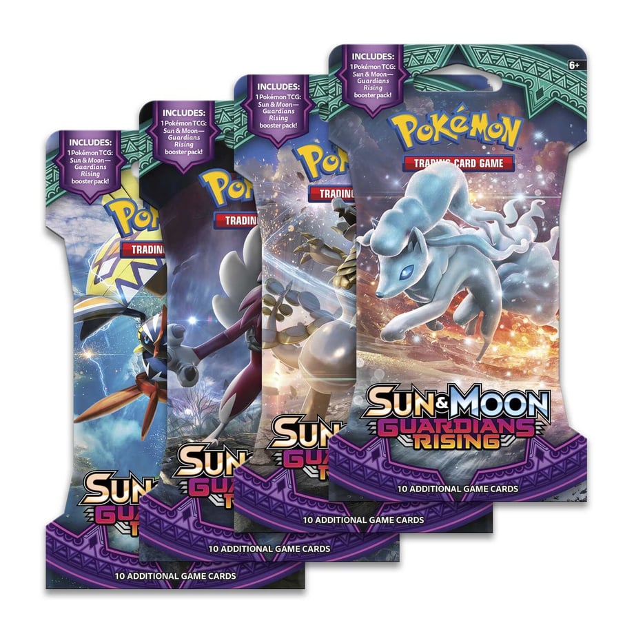 Pokemon Card Guardians Rising Sleeved Booster Pack