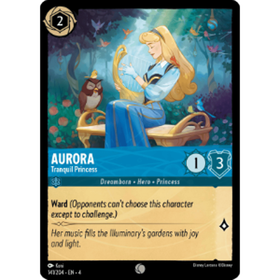 LORCANA Aurora (Tranquil Princess) - 141/204-EN-4