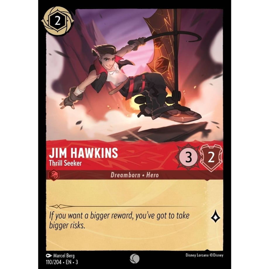 LORCANA Jim Hawkins [Common] / Jim Hawkins (Thrill Seeker) - 110/204-EN-3