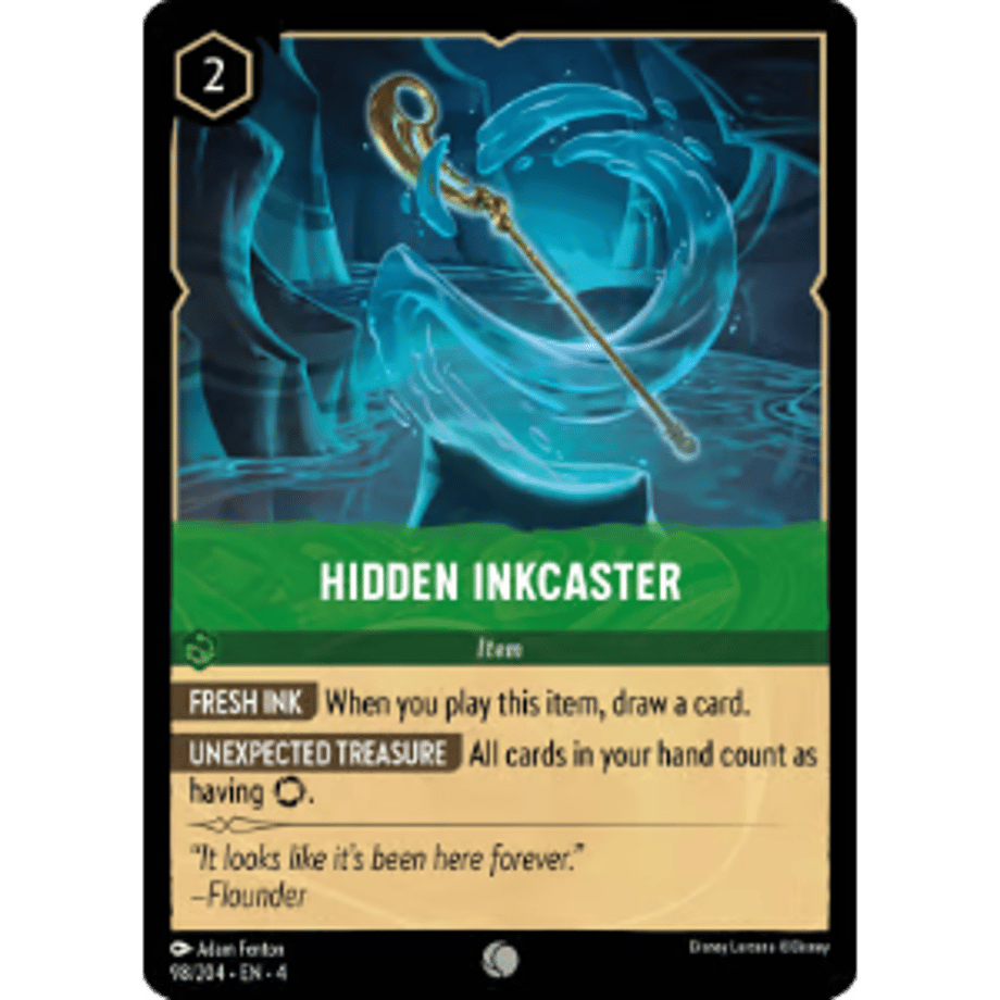 LORCANA Hidden Inkcaster [Common] / Hidden Inkcaster - 98/204-EN-4