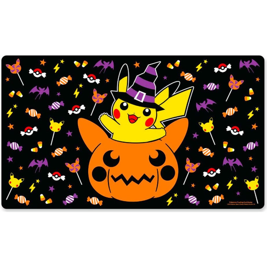 ポケモンカード パンプキン ピカチュウ ハロウィン プレイマット (2018)