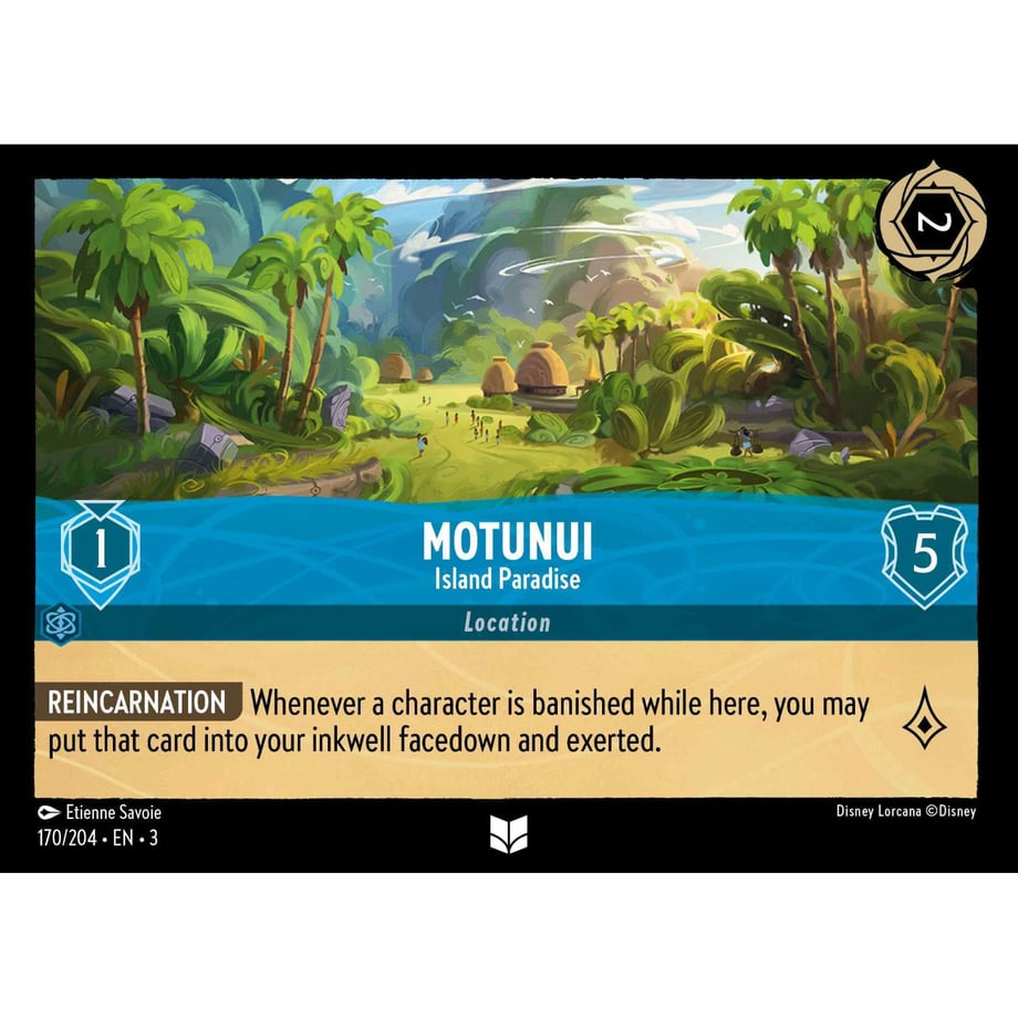 LORCANA Motunui [Uncommon] / Motunui (Island Paradise) - 170/204-EN-3