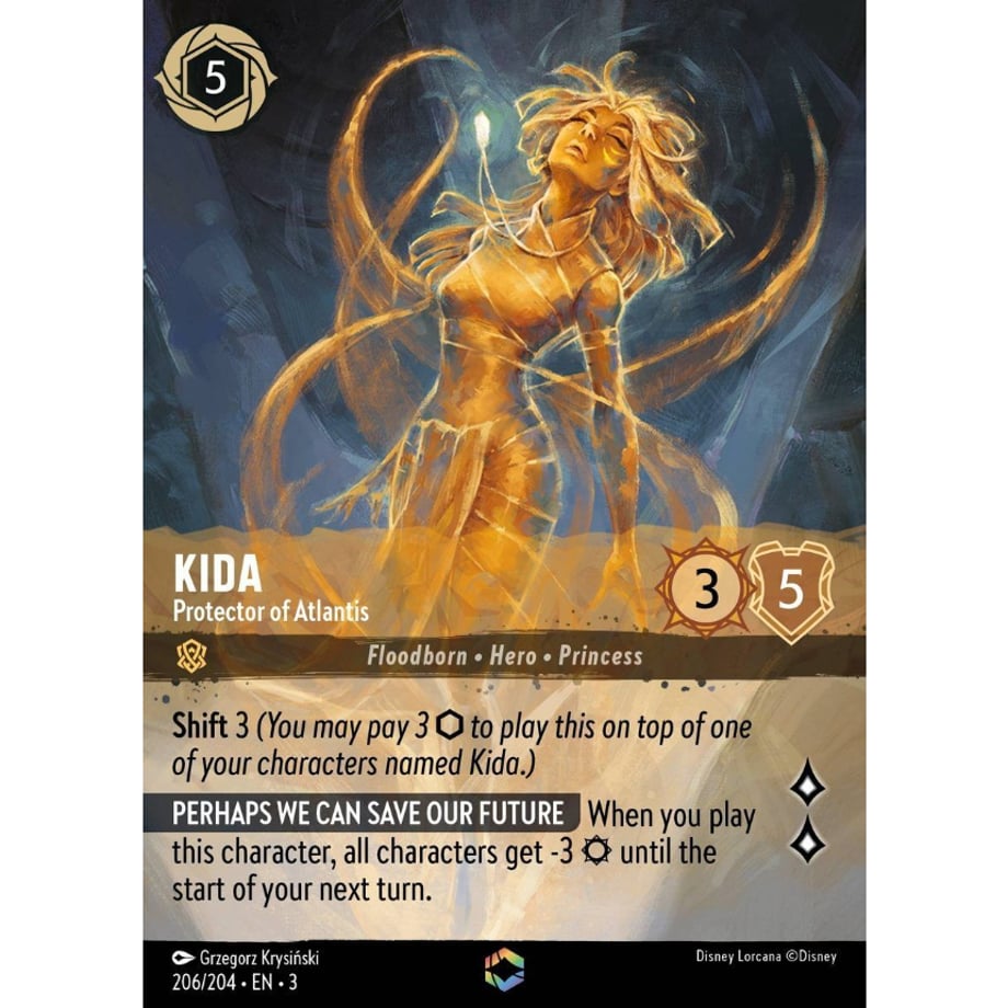 LORCANA Kida (Enchanted) - 206/204-EN-3